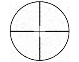 Прицел оптический Target Optic 3-9x40 (крест), без подсветки