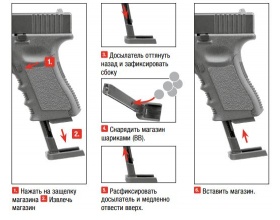Пневматический пистолет Umarex Glock 19 (5.8358)