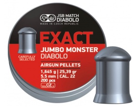 Пули JSB Exact Jumbo Monster 1.645г, кал. 5.5 мм (5.52 мм) (200шт)