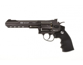 Пистолет пневматический Gletcher SW R6 Black, в коробке