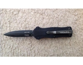 Нож складной Benchmade 3350BK MINI-INFIDEL, черное лезвие