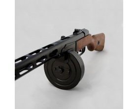 ММГ макет Автомат ППШ, пистолет-пулемет системы Шпагина, DENIX DE-1301