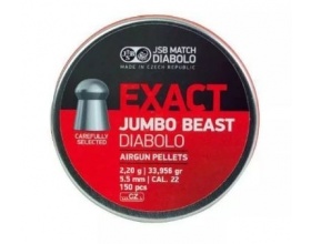 Пули JSB Exact Jumbo Beast 2.2г, кал. 5.5 мм (150шт)