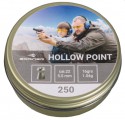 Пули пневматические Borner "Hollow Point", кал 5.5 (250 шт) 1.04 г