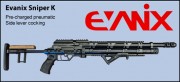 Пневматическая винтовка EVANIX SNIPER-K