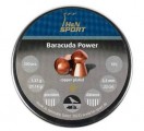 Пули H&N Baracuda Power 5,5мм, омедненные, 1,37 гр. (200 шт.)