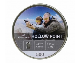 Пуля пневм. Borner "Hollow Point",  4.5мм (500 шт) 0.58г 