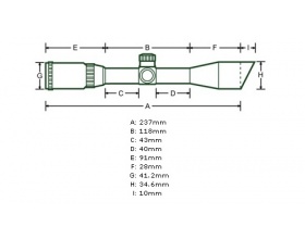 Прицел оптический LEAPERS Accushot Tactical 1-4x24 30мм, Circle Dot (SCP3-1424CDQ)