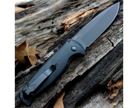 Нож складной Benchmade 4300BK CLA, черное лезвие