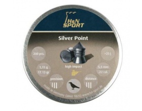 Пули H&N Silver Point 5.5 мм, 1.11 г (200 шт)
