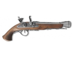 ММГ макет Пистоль системы флинтлок 18 века, DENIX DE-1076-G