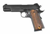 Пистолет охолощенный К-1911 Kurs, кал.10ТК (чёрный, хром, хаки)